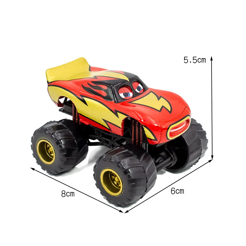 Pixar Cars Mater Lightning McQueen Jackson Storm Big Wheel Offroad-Fahrzeug Rückzieh-Autos Modell-Spielzeug Geburtstagsgeschenke – Detail 10