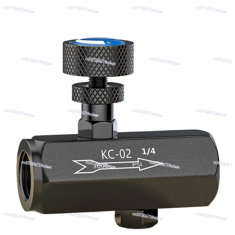 

Hydraulic throttle valve, one-way tubular flow control valve YouTube liquid speed control valve KC- 02/03/04