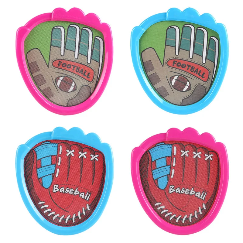 لعبة رياضية للأطفال على شكل كرة لزجة مضيئة بإضاءة LED للبيسبول وكرة القدم وممارسة الرمي والالتقاط في الهواء الطلق #5