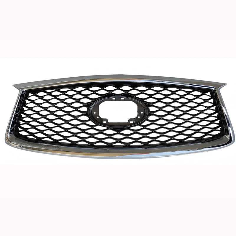 

Applicable to the grey mesh core electroplated frame OE 62310-5NN0A of the for Infiniti QX50 grille from 2018 to 2020