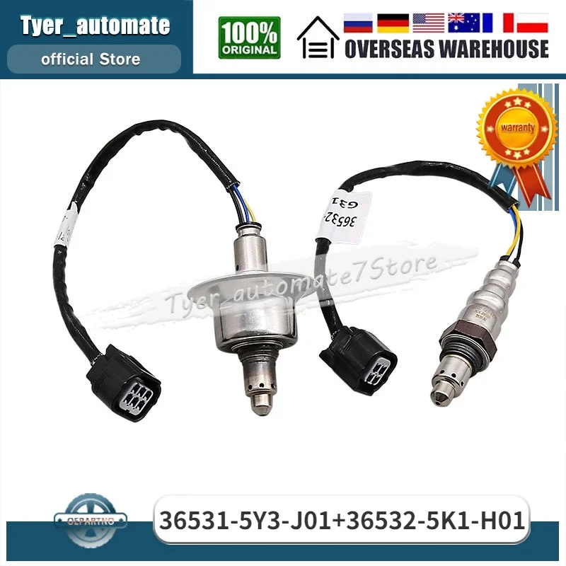 

36531-5Y3-J01 36532-5K1-H01 Upstream & Downstream Oxygen O2 Sensor For Honda CR-V Hybrid 2020-2022 Honda Accord Hybrid 2017-2020