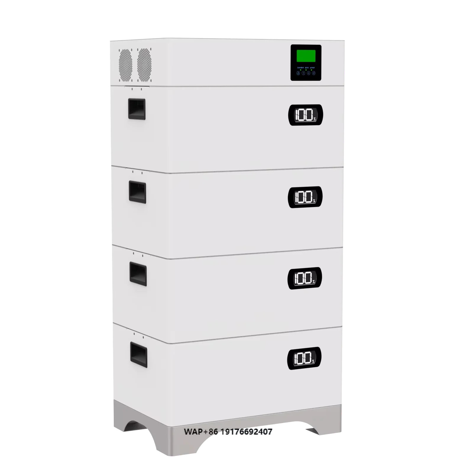 Automatic Networking Complete All-In-One Lithium Ion Solar Battery Storage System Hybrid Grid Connection 5.12~20.48kWh Daily