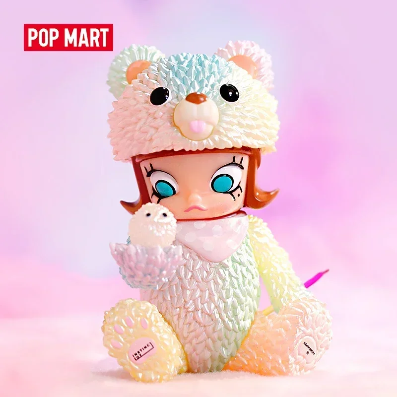 POP MART Molly x INSTINCTOY Erosion Molly Costume Series Blind Box Guess Bag Original Toys Doll Cute Anime Figure Ornaments Gift