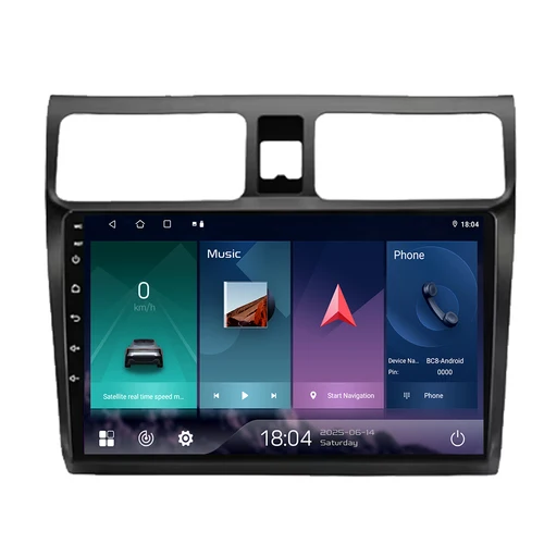 Imagen 2 del producto Android autoradio estéreo para Suzuki Swift 2003 - 2010 navegación automática GPS unidad principal reproductor de vídeo Multimedia 4G Carplay 2din DVD