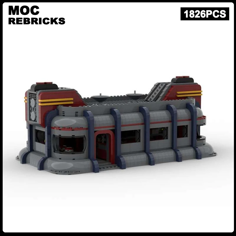 

MOC знаменитая кино сцена серии Dex's Diner Ресторан Строительные блоки Сборка Модель Технология Кирпичи Дисплей Креативная игрушка в подарок