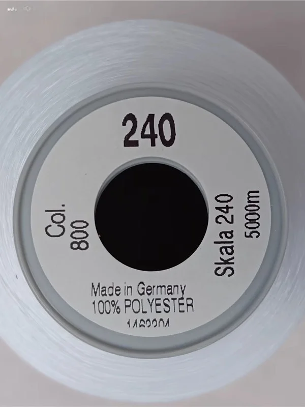 Hilo Gutermann Skala 240 Extra Fino para Máquina de Coser, Hilo para Overlock, Materiales para Manualidades, Herramientas y Productos Terminados