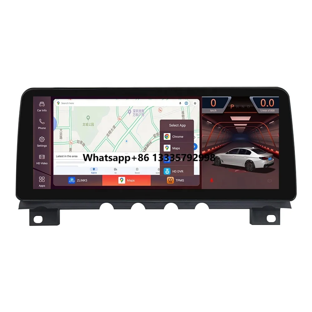 

NaviFly 680 3D UI Snapdragon Android Car Player Gps Dvd Car Stereo Radio for BMW7 Series F01 F02 CIC NBT Car-play Auto WIFI 4G