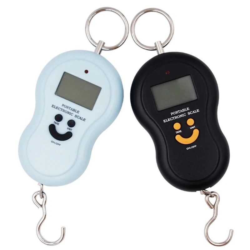 50kg 10g Digital Fishing Scale Hanging Hook Pocket Kitchen Weight Balance Luggage Weighing Scale with Backlight