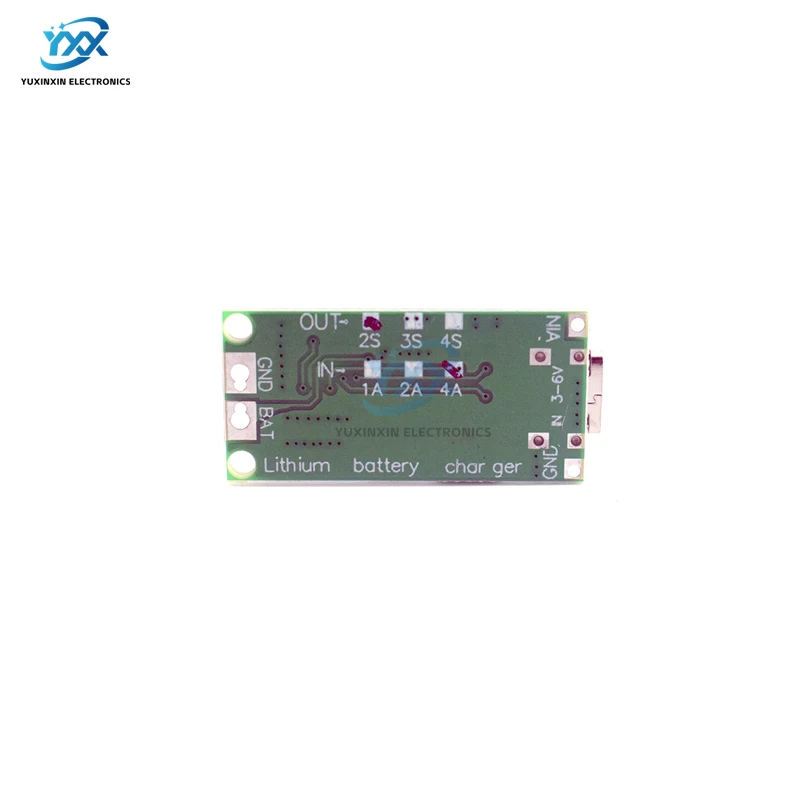 1PCS 2S 3S 4S Multi-Cell 18650 LiPo Li-Ion Polymer Battery Charger Type-C Step-Up Boost 7.4V 11.1V 14.8V To 8.4V 12.6V 16.8V