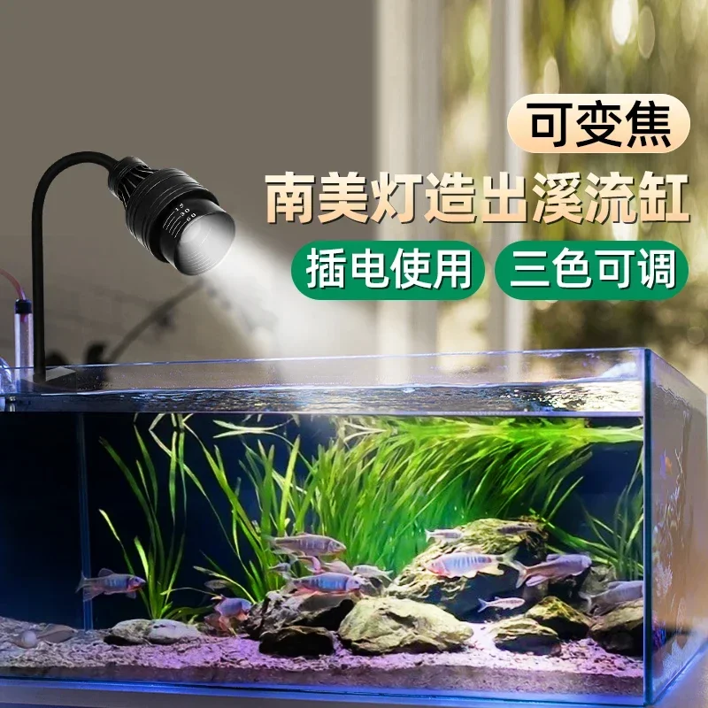 Y1 Fish tank led light waterproof light viewing native stream special fish tank ornamental lighting spotlight exploding algae