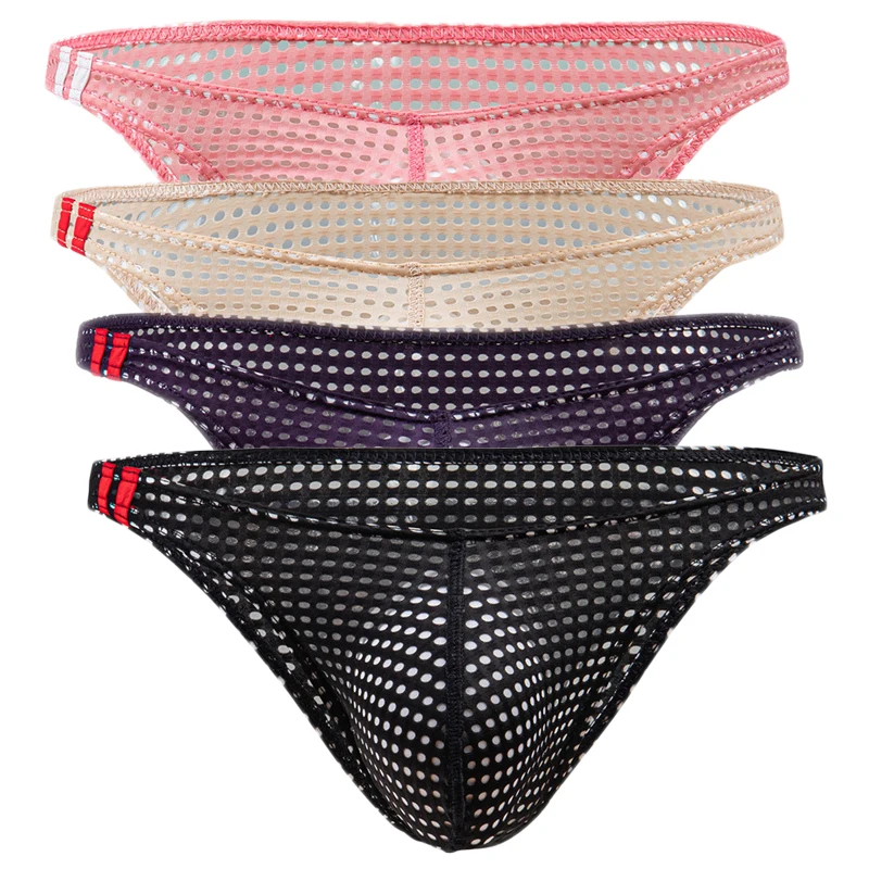 

4 шт. мужские трусы летние дышащие U-выпуклые мужские трусы с низкой талией короткие трусы-комбинации Calzoncillos Ropa Interior Hombre
