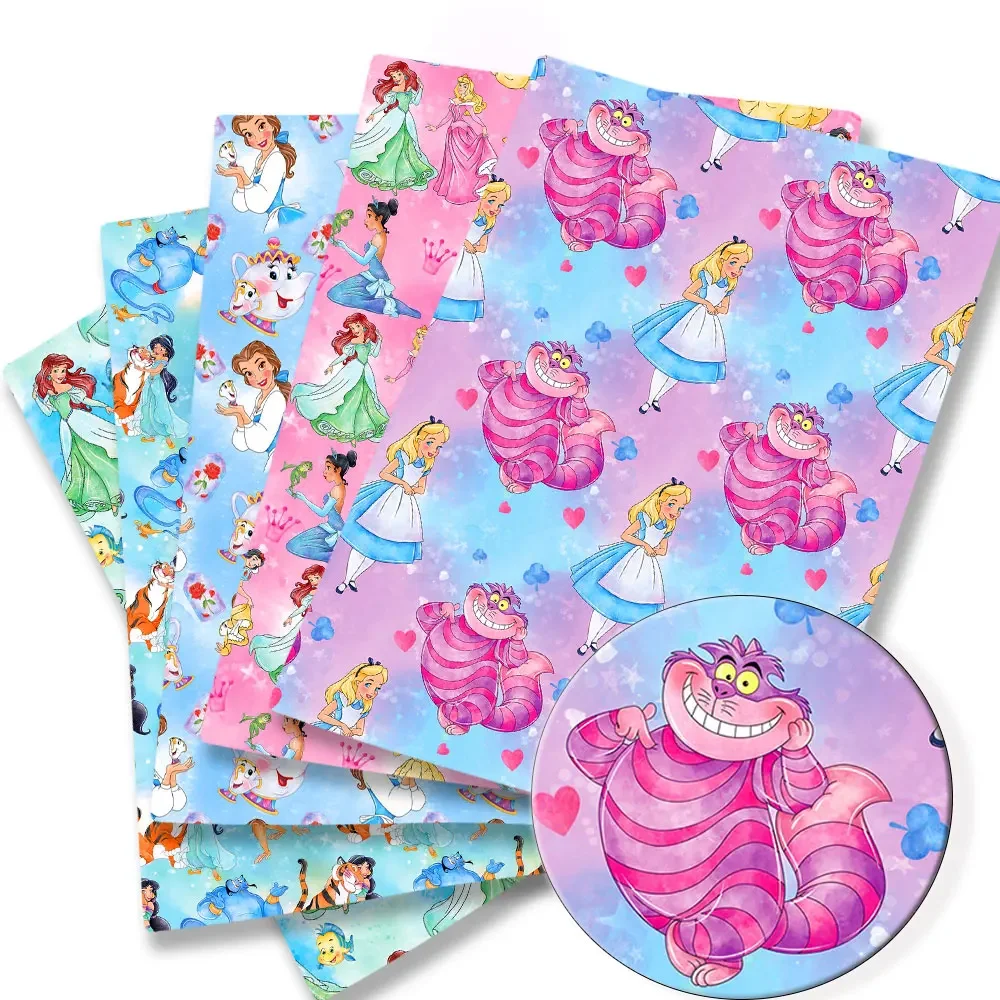 

Ткань Disney 140x50 см, хлопковая ткань с героями мультфильмов, лоскутная ткань, детский домашний текстиль, шитье, кукольное платье, занавеска, полиэфирная хлопковая ткань