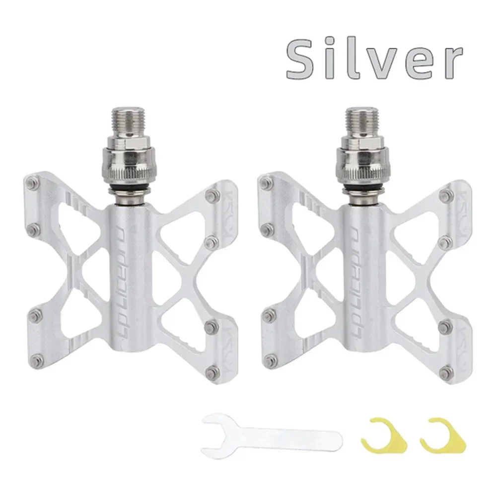 Quick Release Pedal Pedal Ultralight Aluminum Alloy Bike Accessories MTB Bicycle Part Dor Folding Bike Brand New