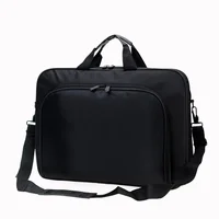 15.6 Inch 17 In Laptop Bag Business Portable Nylon Computer Handbags Laptop Shoulder Handbag Zipper Shoulder Simple Style 5