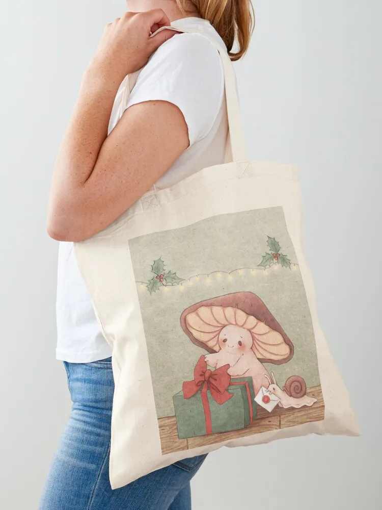 

A special Mushroom Gift Tote Bag large size bags bag for beach personalized tote