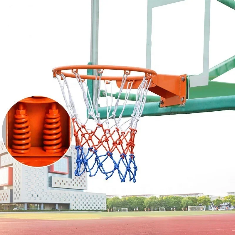 Custom Thickness Standard Size of Basketball Backboard Fiberglass Basketball Board with Ring