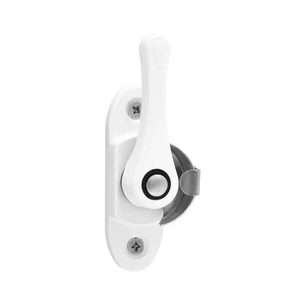 Aluminum Alloy Window Safety Lock Hardware Anti Wear Window Lock Buckle Multifunctional Double-sided Sliding Door Lock