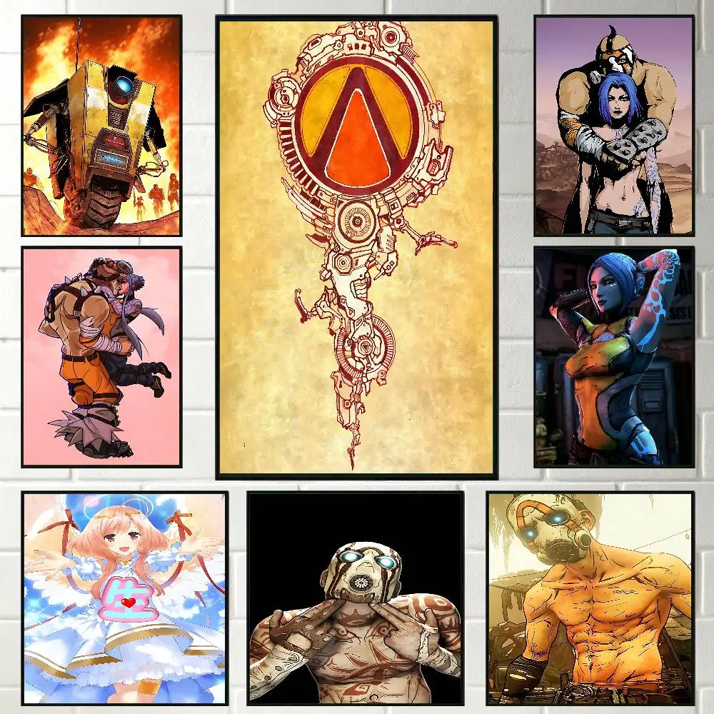 Zer0 Maya B-Borderlands Poster Prints For Bedroom Living Room Canvas Painting Wall Art Home Decor