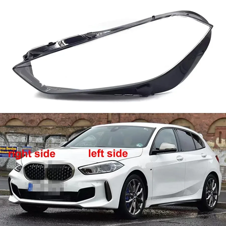 

For BMW 1 Series Hatchback F40 2019 2020 2021 2022 Headlamp Cover Transparent Lampshade Headlight Shell Lens Plexiglass