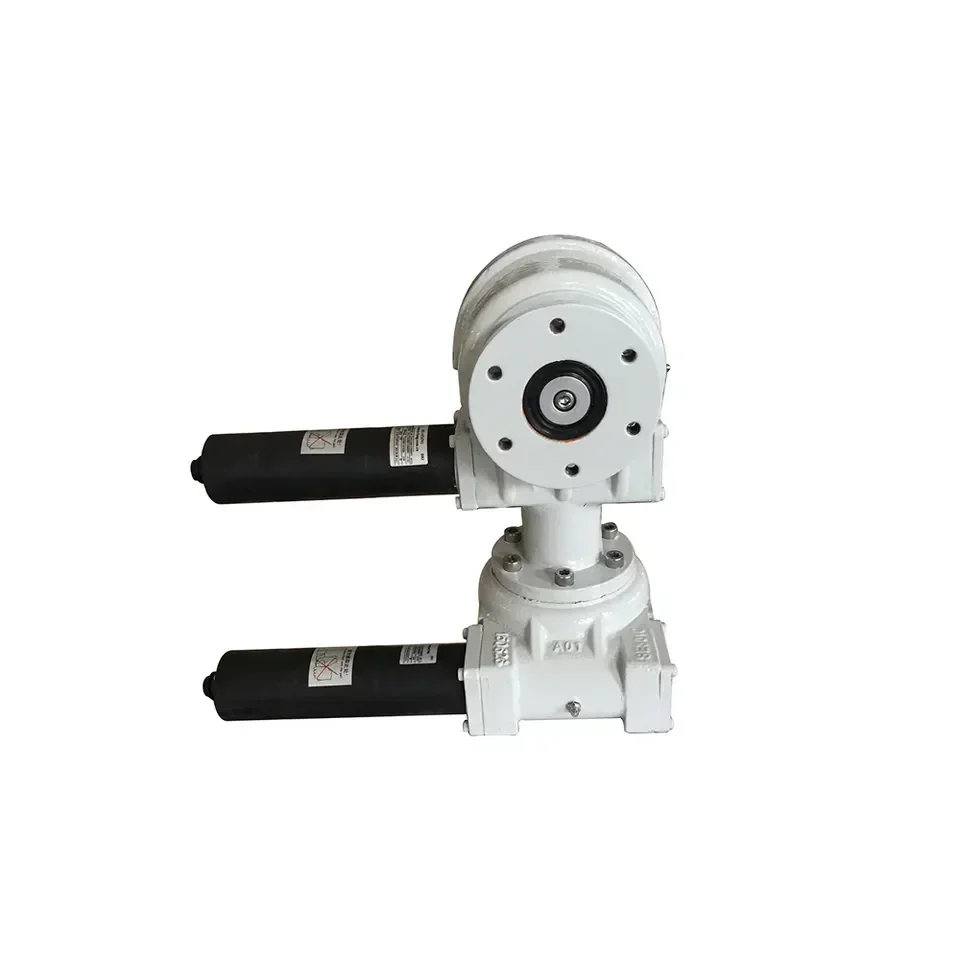 Waterproof IP65 IP66 Slewing Drive Worm Drive  Tracker Enclosed DUAL Axis Motor