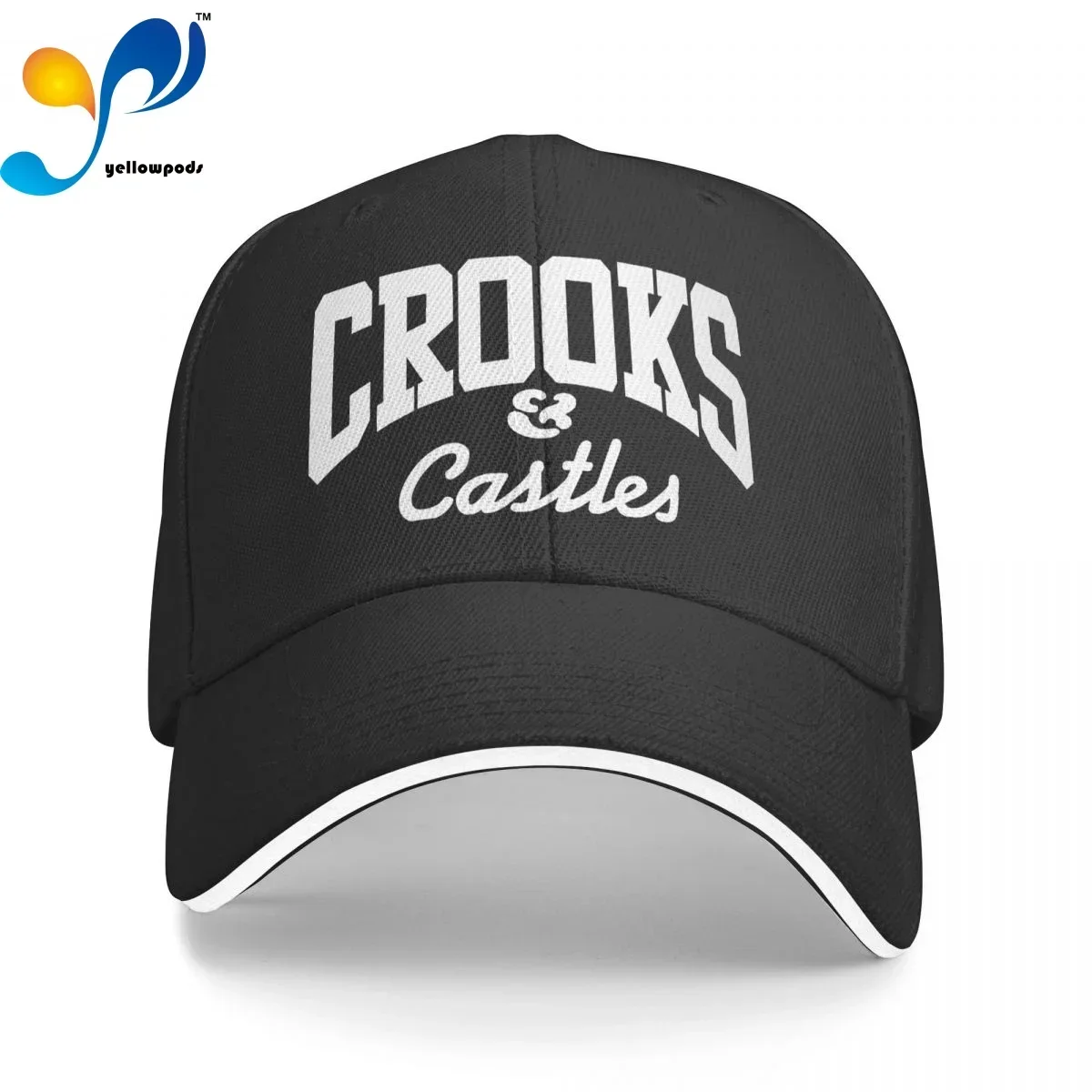 

Crooks Castles Fashion Logo Men's New Baseball Cap Fashion Sun Hats Caps for Men and Women