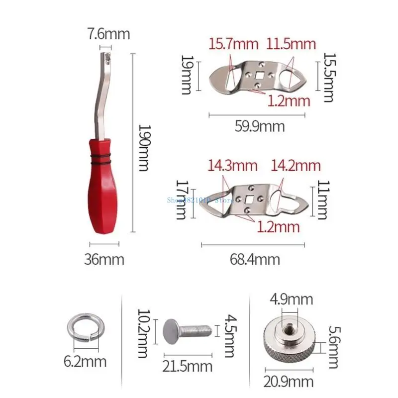 T3LF Strumento sigillo industriale Terolina del parabrezza Strumento smontaggio del dado del parabrezza Smontaggio per il