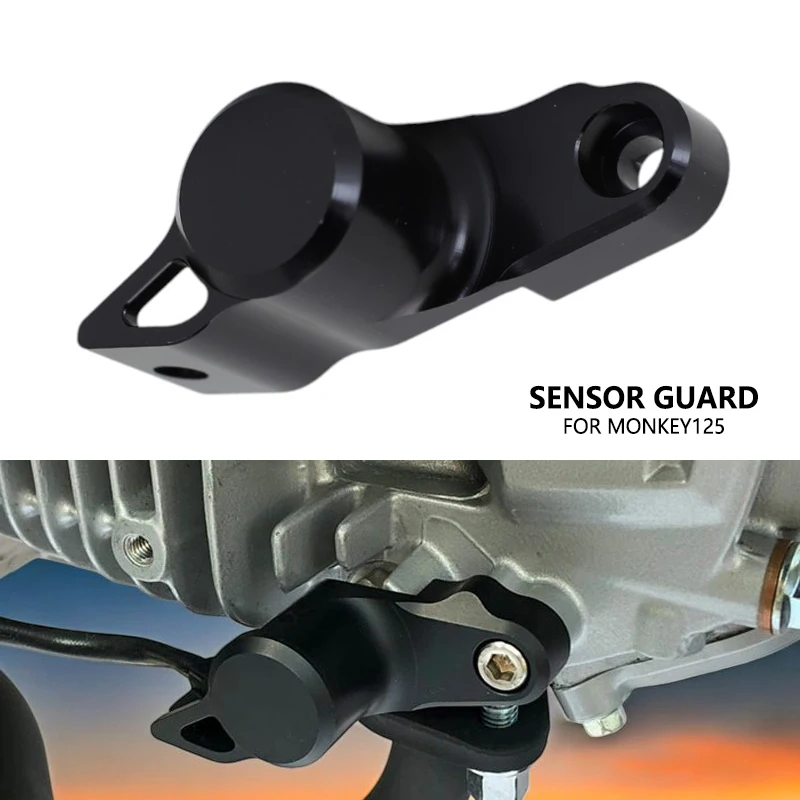 Motorcycle Aluminum ABS Sensor Protection Guard Cover For Honda Monkey125 CT125 Msx125 Monkey 125