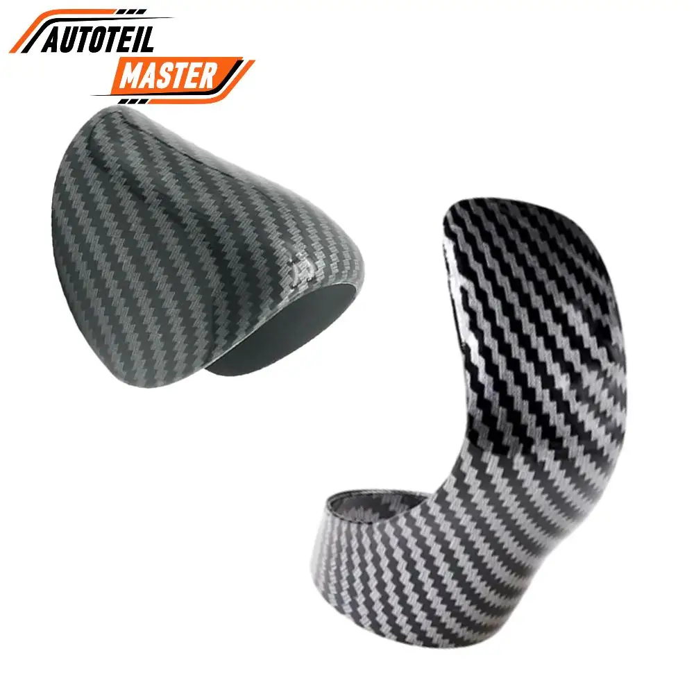 Front/Rear Car Gear Shift Knob Cover Trim for Lexus ES300h ES350 RX350 RX450h GS350 GS450h NX200t NX300h 2016-2018
