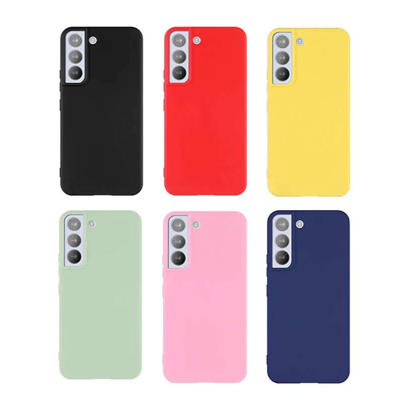 Liquid Silicone Phone Case For Samsung Galaxy S21 S22 S23 FE S24 Plus S23 Ultra 5G Shockproof Cover Cases