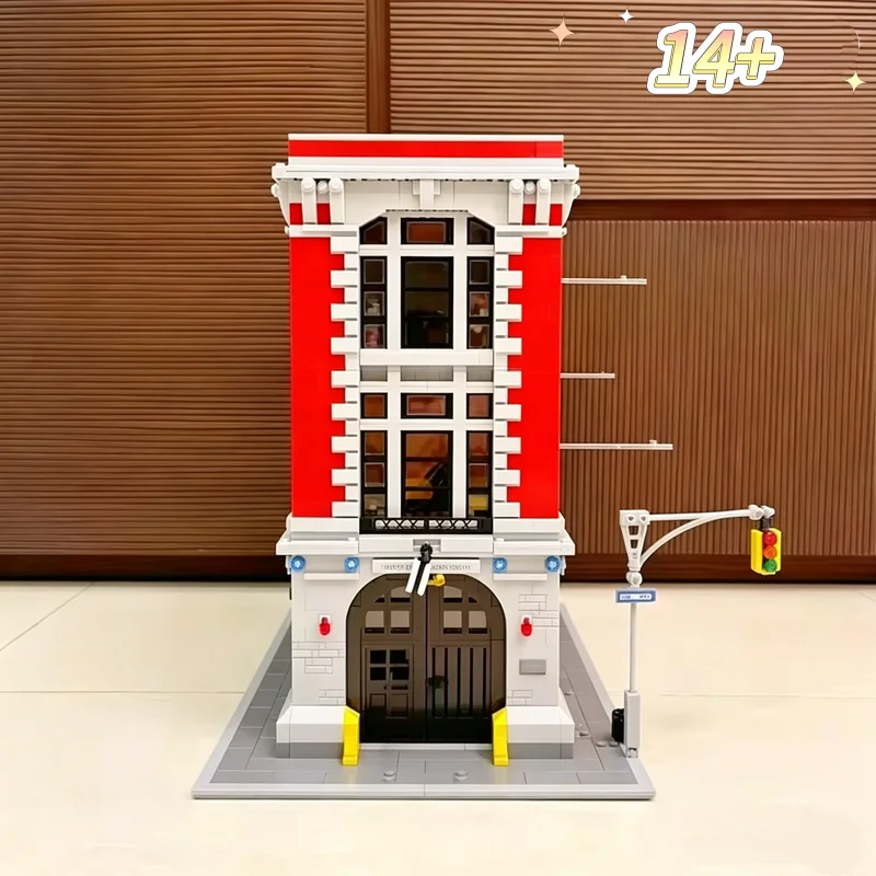 In Stock Special Offer Ghostbusters Firehouse Blocks Kit 4634PCS Classic Headquarters Bricks Creative Play Toys Wonderful Prese view 2