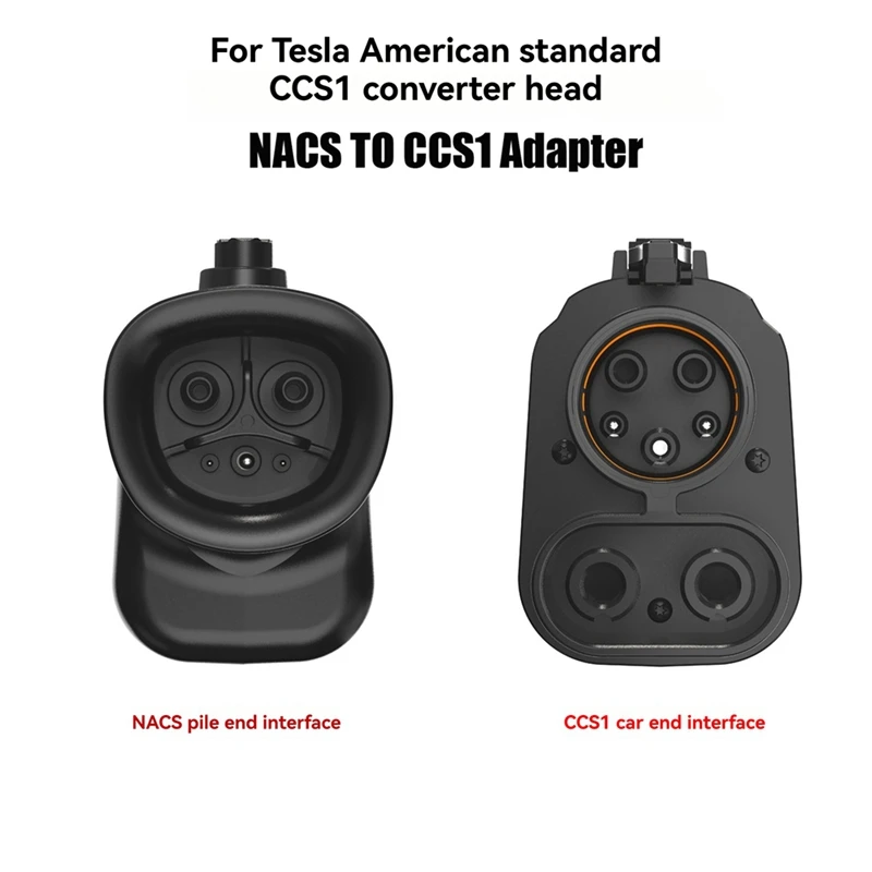 NACS To CCS1 Adapter For Ford Rivian GM Car Tesla To CCS1 Adaptor For DC For Tesla Supercharger Dc V1/V2/V3/V4