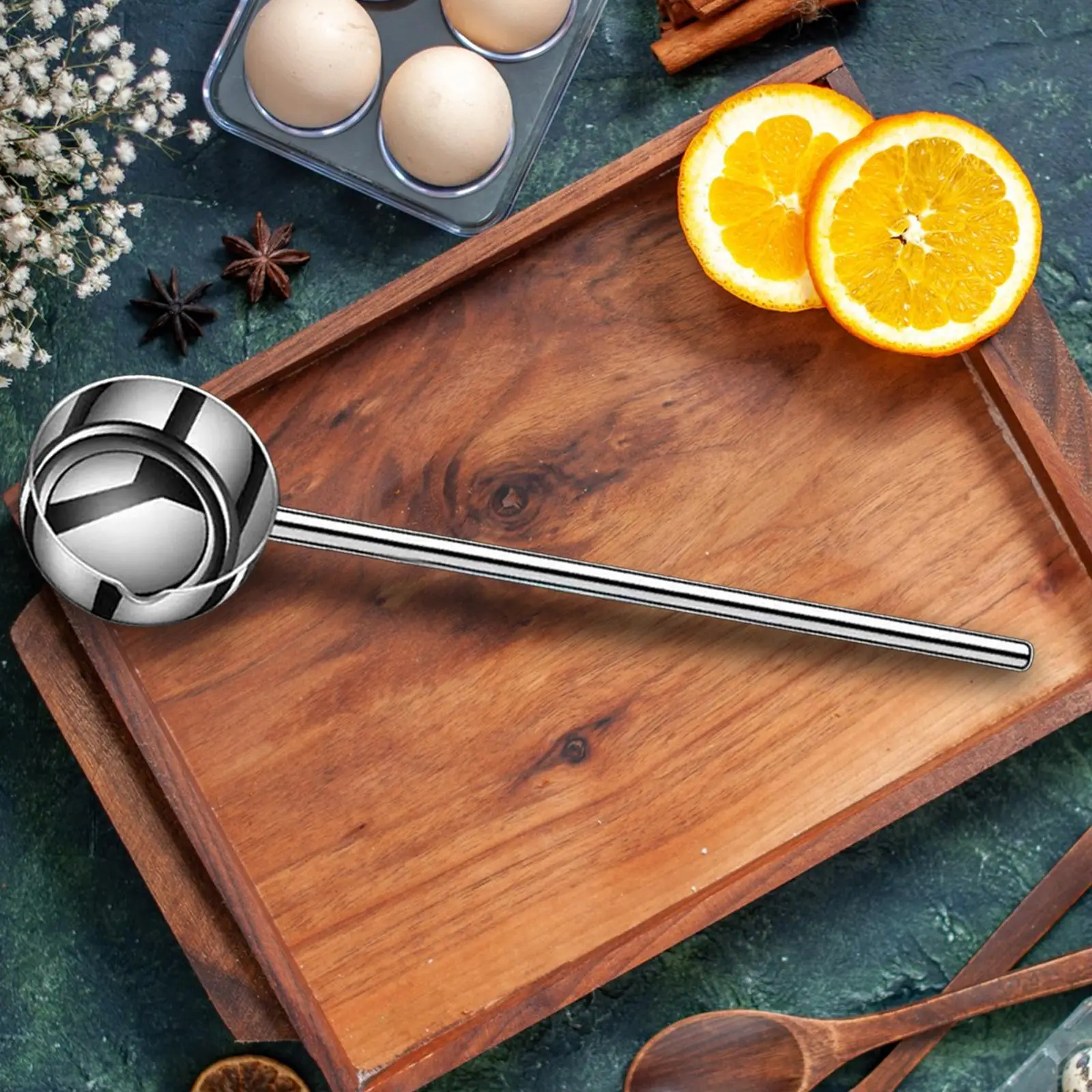 Small Oil Cooker Mini Saucepan Small Oil Pots Oil Pouring Spoon for Oil Melting Cooking Reheating Dishwasher Butter Melting