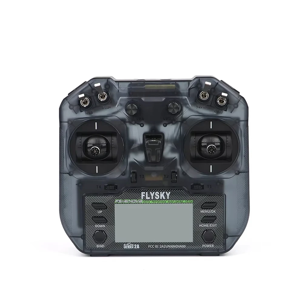 Flysky FS-i6 Nova 10CH 2.4G AFHDS RC Transmitter with X8M Receiver Flexible Switches for RC FPV Aircraft Model
