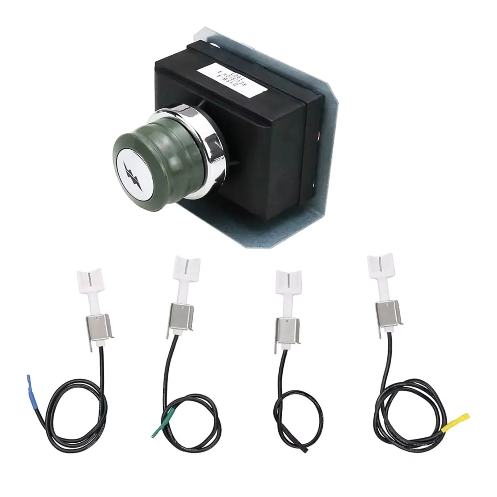 1 Set 7629 Grill Igniter Module With Wires Kit For Weber Genesis 330 Gas Grills with Front Mounted Igniter Accessory Replacement