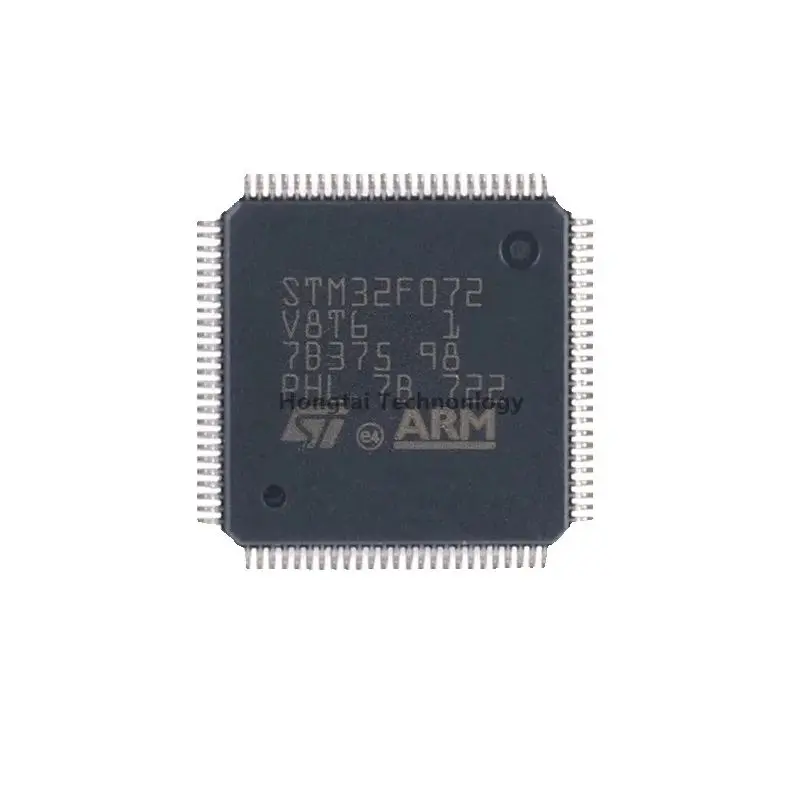 New and Original STM32F072V8T6 LQFP-100 ARM Cortex-M0 32-bit Microcontrollers-MCUs