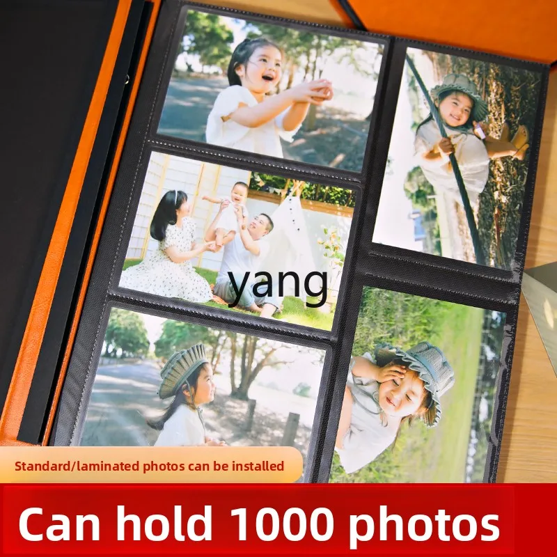 LH Album Book Large Capacity Family Album Souvenir Album Inserted Plastic Cortex