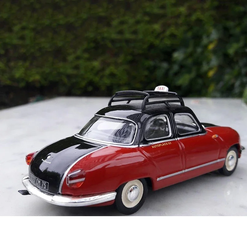 1/43 Alloy Panhard Paris Taxi Diecast Model Car Model Classic Collection Christmas or BirthdayGifts Toys for Boys