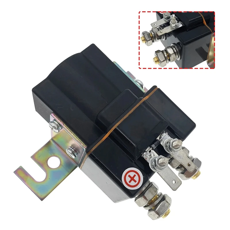 48V 4 Terminal Starter Relay Solenoid For Club Car 1995-Up DS 04-Up Precedent Golf Carts 102774701 SW80-1275P 101908701