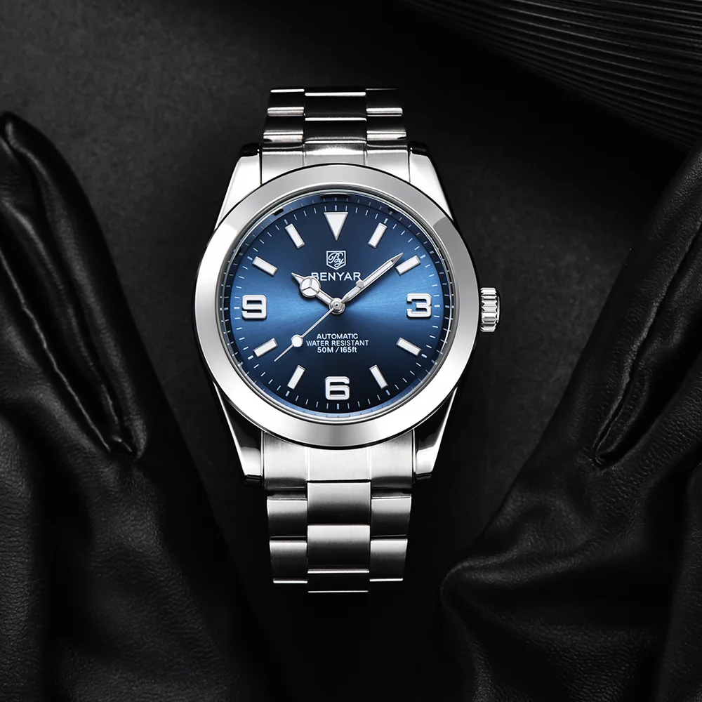 

Мужские автоматические механические часы Pagani Design, 41 мм, водонепроницаемые до 50 м, для бизнеса и отдыха, класса люкс, от ведущего бренда