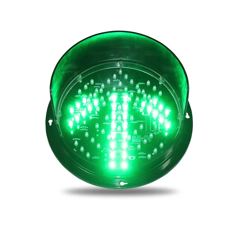 Customized 200mm DC12V Car Wash Signal Light Red Cross Green Running Arrow Warehouse Traffic Module for Vehicle