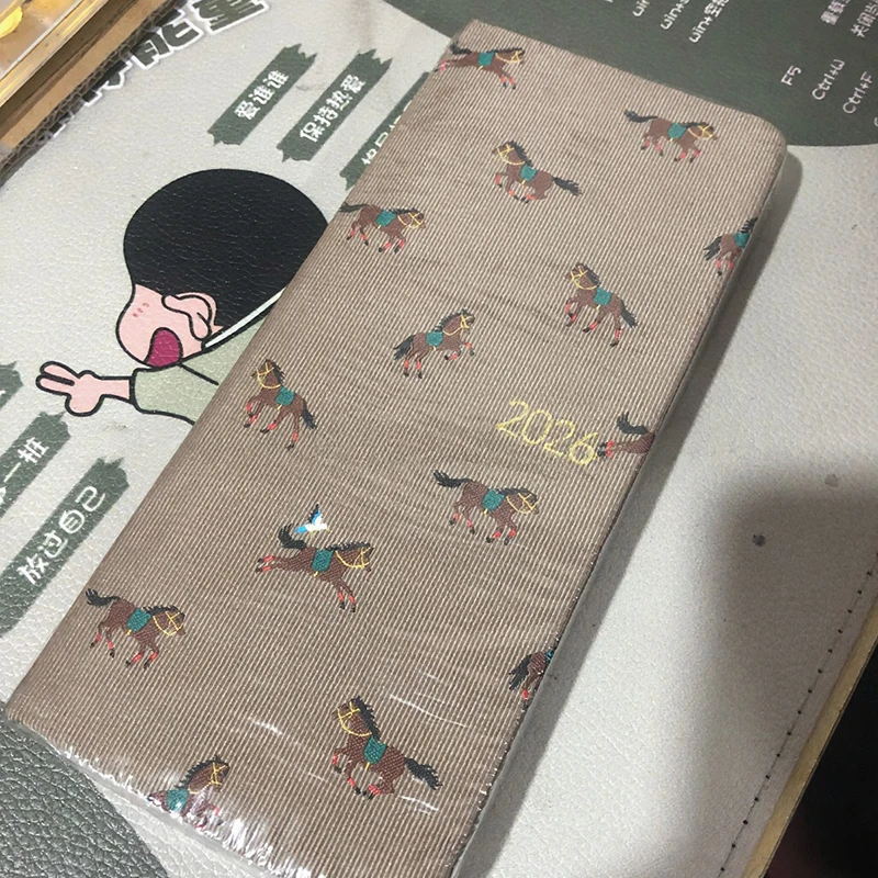 2026 جديد الحيوان موضوع A6 مخطط لطيف الحياة البرية تصميم مع جدول الدراسة وتتبع العادة للطلاب هدية تذكارية عيد الميلاد