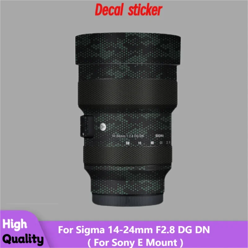 For Sigma 14-24mm F2.8 DG DN Art Lens ( For Sony E Mount ) Anti-Scratch Camera Lens Sticker Protective Film Body Protector Skin