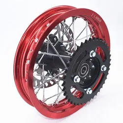 Motorcycle Rear Wheel 1.60- 10 inch aluminum Rims 10