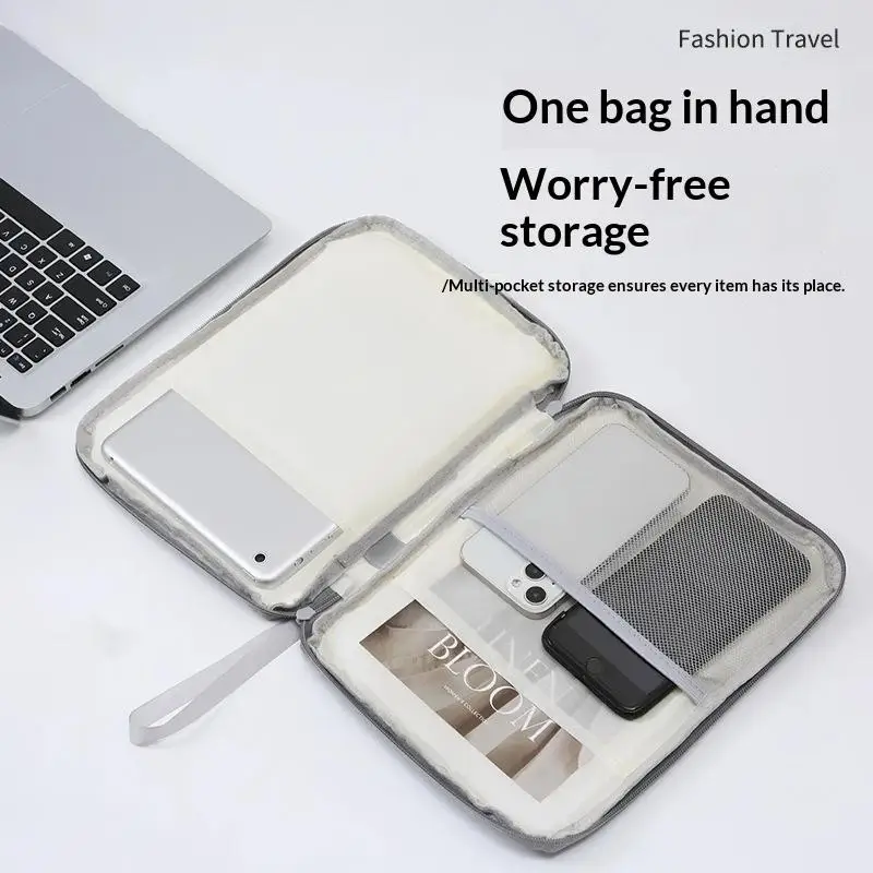 Tablet Bag Sleeve 10.9/12.9 Inch Handbag For Tablet Cover Shockproof Portable Pouch Multi Pockets Tablet Cases