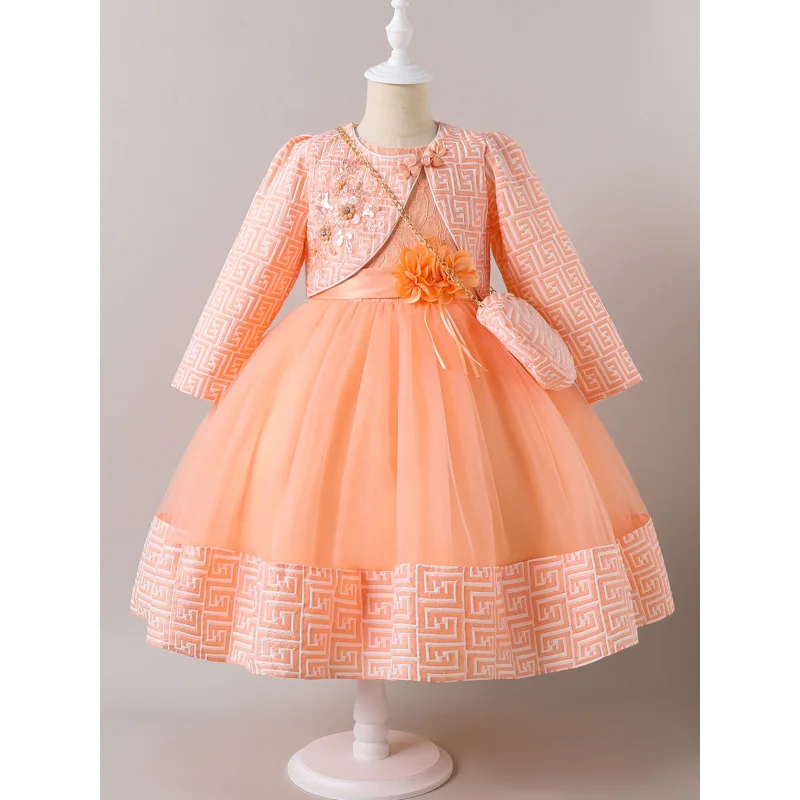 

New Dress Children's Dress New Two-piece Suit Girls' Dress Light Luxury Princess Dress In Stock