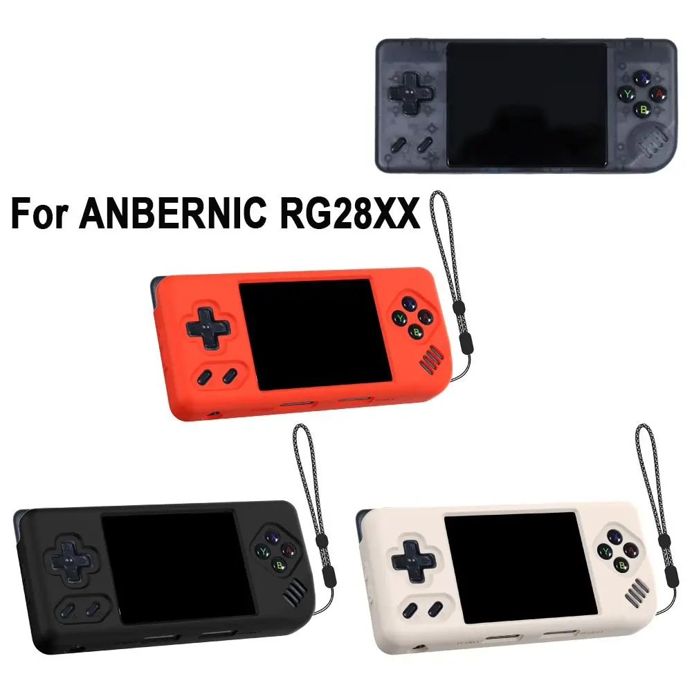 

Silicone Silicone Protective Cover Anti-Scratch Shockproof Game Console Case Handheld Game Accessories for ANBERNIC RG28XX