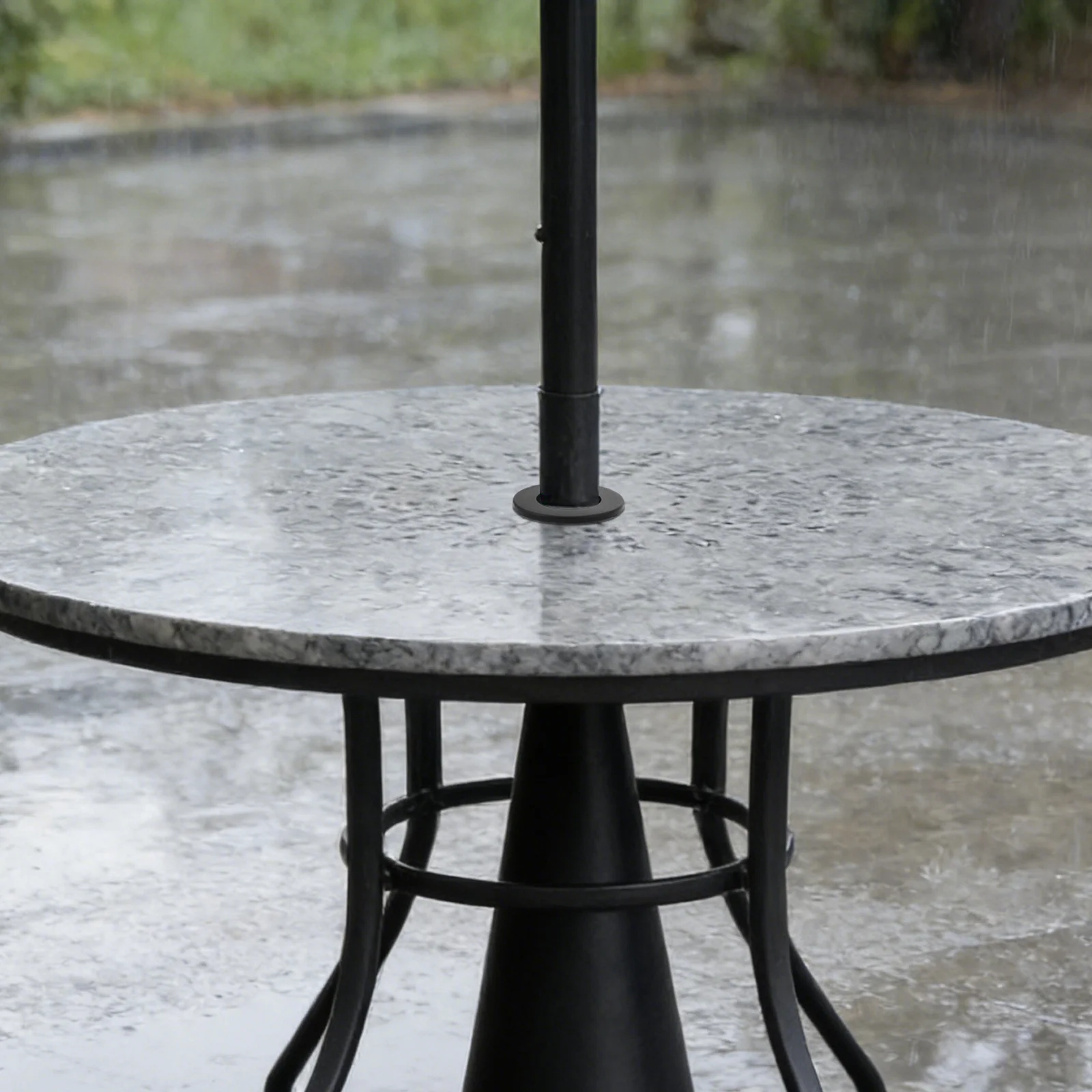 

1Set Patio Table Umbrella Hole Ring Silicone Cone Plug Outdoor Parasol Stabilizer Rainproof Holder Replacement 2-2.4 Inch