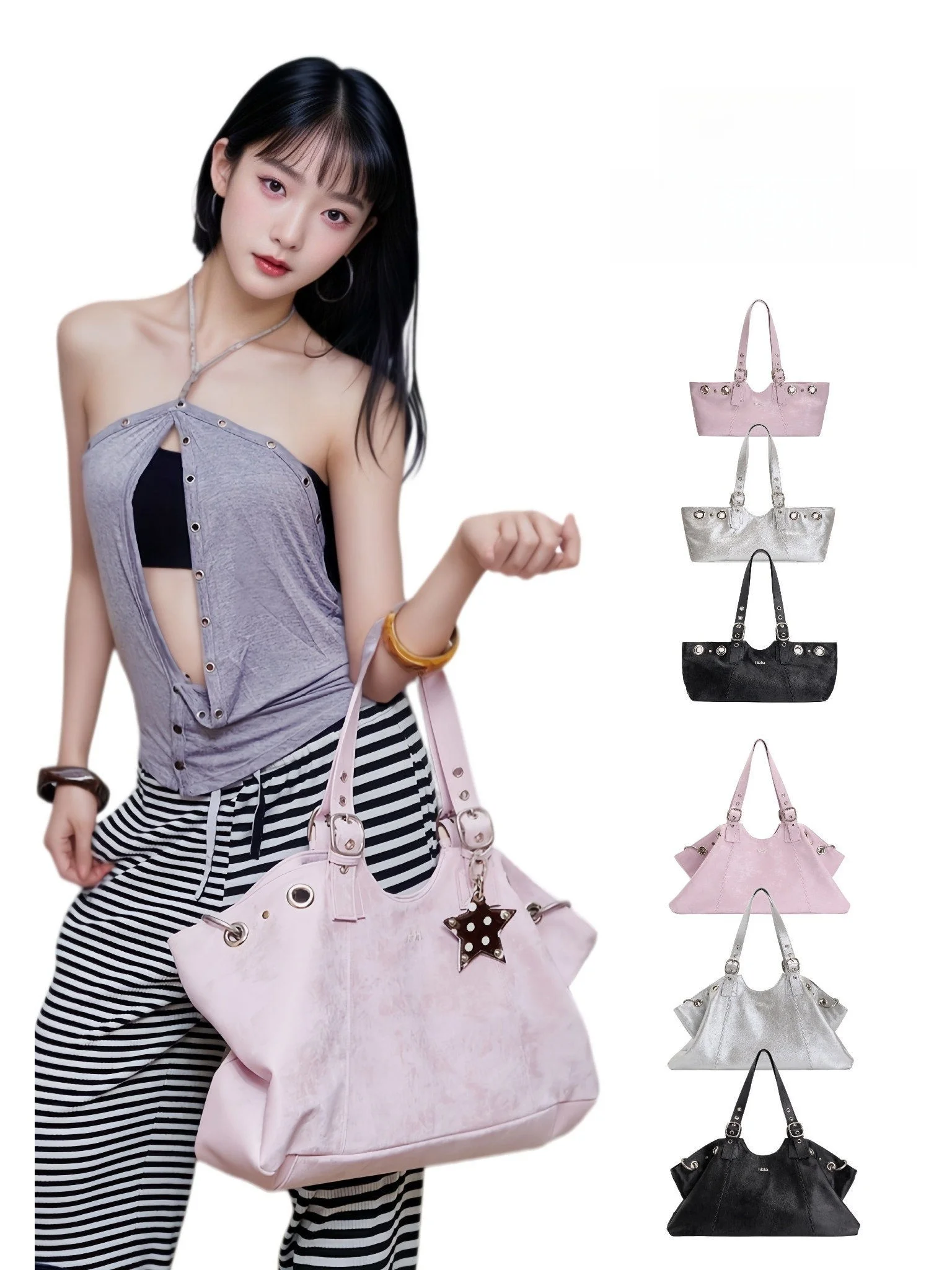 nuevo-bolso-de-hombro-aeae-con-estampado-de-fresas-y-cuadros-bolso-bowling-con-estampado-de-estrellas-bolso-de-mano-de-lona-boston-con-ondas-lindas