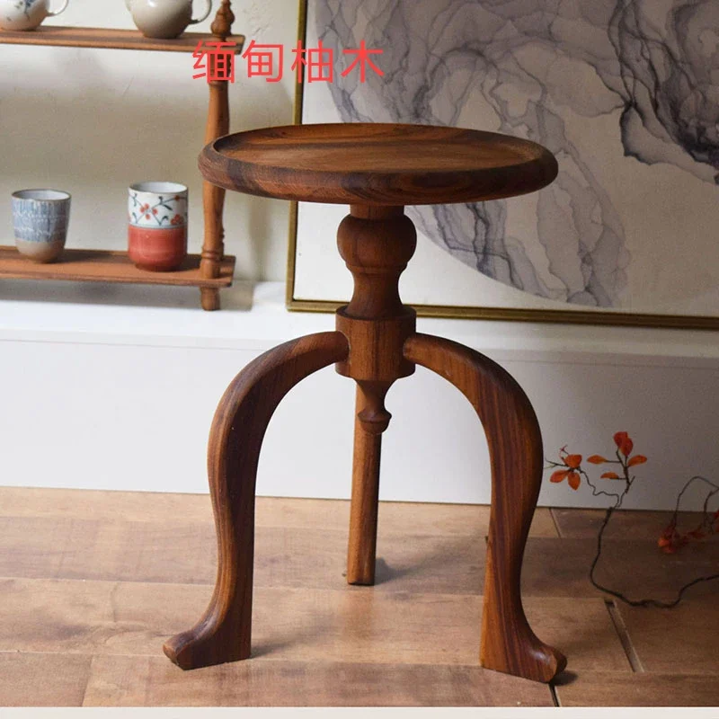 Side Table Imported Teak Whole Wood Corner Table Sofa House Silent Wind