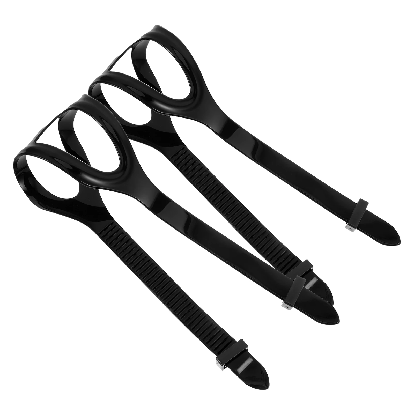 

2 Pcs Diving Lens Mask Straps Silicone Head Band for Scuba Black Bands Men Women